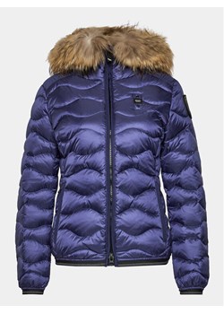 Blauer Kurtka puchowa 23WBLDC03093 Fioletowy Regular Fit ze sklepu MODIVO w kategorii Kurtki damskie - zdjęcie 181056245