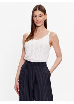 Cream Top Hitta 10611211 Biały Loose Fit ze sklepu MODIVO w kategorii Bluzki damskie - zdjęcie 181056257
