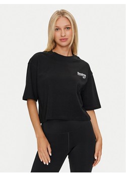 Reebok T-Shirt Rie Tee 100075953 Czarny Regular Fit ze sklepu MODIVO w kategorii Bluzki damskie - zdjęcie 181056276
