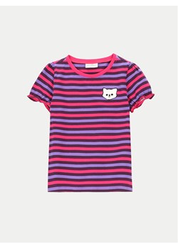 Coccodrillo T-Shirt ZC4143203AGK Różowy Regular Fit ze sklepu MODIVO w kategorii Bluzki dziewczęce - zdjęcie 181056335
