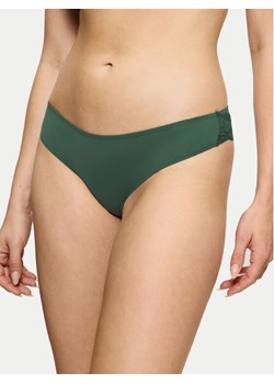 Triumph Figi brazylijskie Lovely Micro 10182554 Zielony ze sklepu MODIVO w kategorii Majtki damskie - zdjęcie 181056389