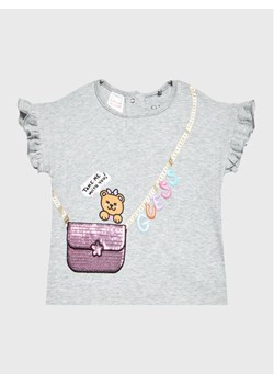 Guess T-Shirt K3RI09 K9ND0 Szary Regular Fit ze sklepu MODIVO w kategorii Koszulki niemowlęce - zdjęcie 181056428