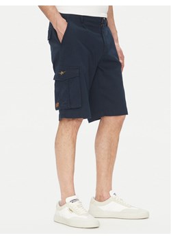 Aeronautica Militare Szorty materiałowe 251BE256CT3511 Granatowy Regular Fit ze sklepu MODIVO w kategorii Spodenki męskie - zdjęcie 181056445