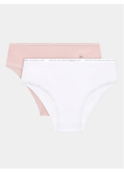 United Colors Of Benetton Komplet 2 par fig 3MC10S1BF Kolorowy ze sklepu MODIVO w kategorii Majtki dziecięce - zdjęcie 181056477