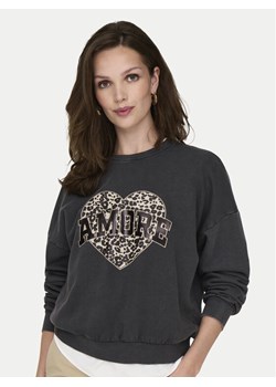 ONLY Bluza Lauren 15339833 Szary Regular Fit ze sklepu MODIVO w kategorii Bluzy damskie - zdjęcie 181056537