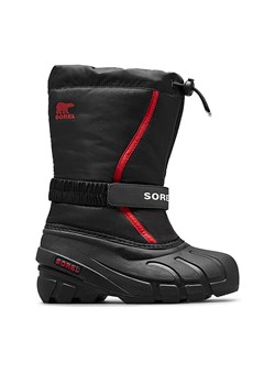 Sorel Śniegowce Flurry™ 2114081015 Czarny ze sklepu MODIVO w kategorii Buty zimowe dziecięce - zdjęcie 181056617