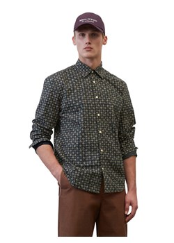 Marc O'Polo Koszula 322725042090 Granatowy Regular Fit ze sklepu MODIVO w kategorii Koszule męskie - zdjęcie 181056696
