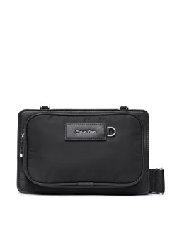 Calvin Klein Saszetka Elevated Multi Zip Xbody K50K510213 Czarny ze sklepu MODIVO w kategorii Saszetki - zdjęcie 181056818