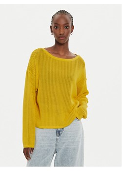 Sisley Sweter 17Q3M104X Żółty Regular Fit ze sklepu MODIVO w kategorii Swetry damskie - zdjęcie 181056849