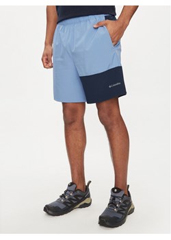 Columbia Szorty sportowe Columbia Hike™ Color Block Short 2072004 Niebieski Active Fit ze sklepu MODIVO w kategorii Spodenki męskie - zdjęcie 181057216