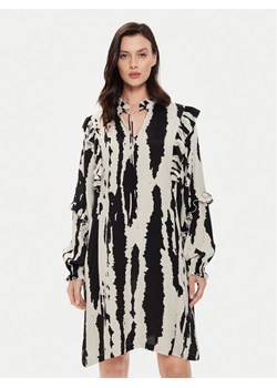 Karen by Simonsen Sukienka codzienna Nime 10104892 Beżowy Relaxed Fit ze sklepu MODIVO w kategorii Sukienki - zdjęcie 181057266