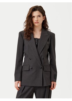HUGO Marynarka Azenia 50530987 Szary Regular Fit ze sklepu MODIVO w kategorii Marynarki damskie - zdjęcie 181057328