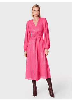 ROTATE Sukienka koktajlowa Sequins RT1959 Różowy Regular Fit ze sklepu MODIVO w kategorii Sukienki - zdjęcie 181057396