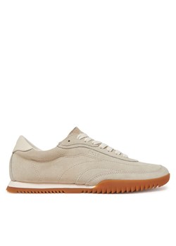 BOSS Sneakersy Carlynn 50541691 Écru ze sklepu MODIVO w kategorii Buty sportowe damskie - zdjęcie 181057397