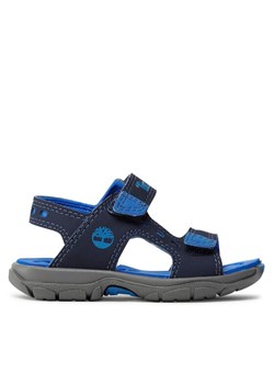 Timberland Sandały Moss Jump 2 Strap Sandal TB0A1YNH0191 Granatowy ze sklepu MODIVO w kategorii Sandały dziecięce - zdjęcie 181057565