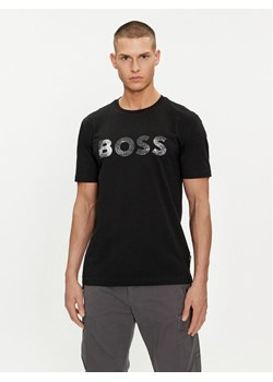 Boss T-Shirt Te_Bossocean 50515997 Czarny Regular Fit ze sklepu MODIVO w kategorii T-shirty męskie - zdjęcie 181057765