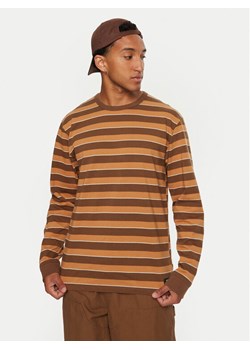 Vans Longsleeve Awbrey II VN0A4RRQ Brązowy Regular Fit ze sklepu MODIVO w kategorii T-shirty męskie - zdjęcie 181057927