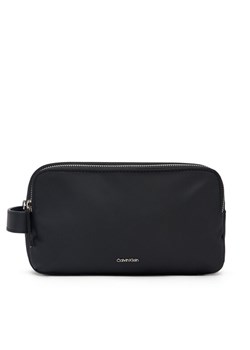 Calvin Klein Kosmetyczka Business Tech 2G Washbag K50K512952 Czarny ze sklepu MODIVO w kategorii Kosmetyczki - zdjęcie 181057945
