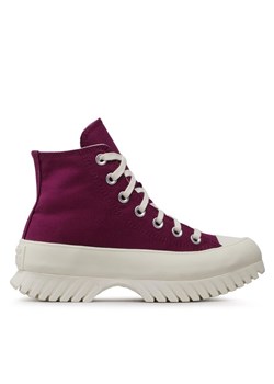 Converse Botki Chuck Taylor All Star Lugged 2.0 Hi A03701C Fioletowy ze sklepu MODIVO w kategorii Trampki damskie - zdjęcie 181057978