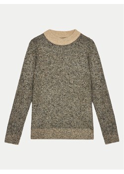 Jack&Jones Junior Sweter Space 12262664 Beżowy Regular Fit ze sklepu MODIVO w kategorii Swetry dziewczęce - zdjęcie 181058097