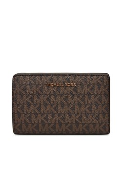 MICHAEL Michael Kors Duży Portfel Damski 32S5G8ED6B Brązowy ze sklepu MODIVO w kategorii Portfele damskie - zdjęcie 181058139