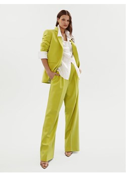 Hugo Spodnie materiałowe Helepher 50508637 Zielony Relaxed Fit ze sklepu MODIVO w kategorii Spodnie damskie - zdjęcie 181058168