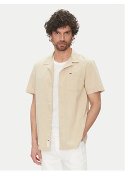 Tommy Jeans Koszula DM0DM20895 Beżowy Regular Fit ze sklepu MODIVO w kategorii Koszule męskie - zdjęcie 181058416