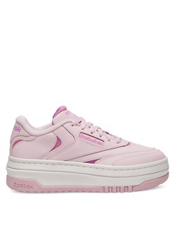 Reebok Sneakersy Club C Extra 100202097 Różowy ze sklepu MODIVO w kategorii Buty sportowe damskie - zdjęcie 181058445