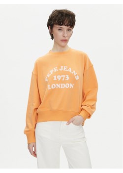 Pepe Jeans Bluza Venus PL581487 Pomarańczowy Loose Fit ze sklepu MODIVO w kategorii Bluzy damskie - zdjęcie 181058735