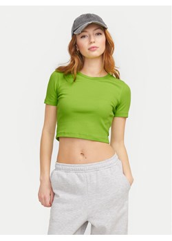 JJXX T-Shirt Florie 12217164 Zielony Slim Fit ze sklepu MODIVO w kategorii Bluzki damskie - zdjęcie 181058746