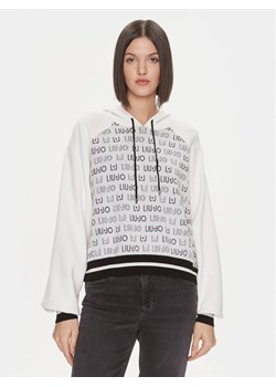 Liu Jo Sport Sweter TF3209 MA63L Biały Regular Fit ze sklepu MODIVO w kategorii Swetry damskie - zdjęcie 181058815