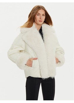 Marciano Guess Kożuch 4BGL1 57188A Écru Regular Fit ze sklepu MODIVO w kategorii Kożuchy - zdjęcie 181058848