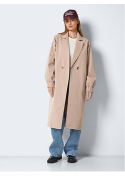 Noisy May Płaszcz przejściowy Soffy 27024250 Beżowy Relaxed Fit ze sklepu MODIVO w kategorii Płaszcze damskie - zdjęcie 181058877