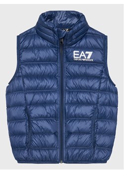 EA7 Emporio Armani Kamizelka 8NBQ02 BN29Z 1554 Granatowy Regular Fit ze sklepu MODIVO w kategorii Kamizelki chłopięce - zdjęcie 181059006