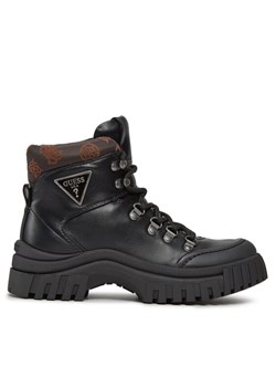 Guess Botki Lofira FL8LOF ELE12 Czarny ze sklepu MODIVO w kategorii Workery damskie - zdjęcie 181059008