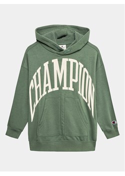 Champion Bluza Maxi Bookstore 306358 Zielony Oversize ze sklepu MODIVO w kategorii Bluzy chłopięce - zdjęcie 181059035