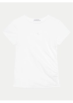 Calvin Klein Jeans T-Shirt IG0IG02694 D Biały Regular Fit ze sklepu MODIVO w kategorii T-shirty chłopięce - zdjęcie 181059149