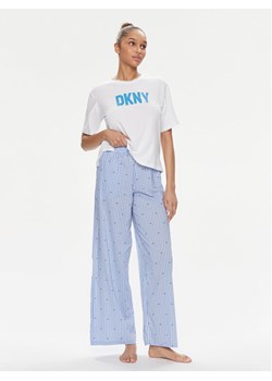 DKNY Piżama YI70008 Niebieski Regular Fit ze sklepu MODIVO w kategorii Piżamy damskie - zdjęcie 181059178
