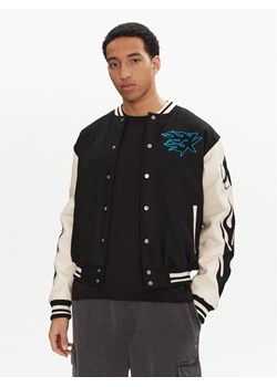 Karl Kani Kurtka bomber Amor Flames 60750019 Czarny Regular Fit ze sklepu MODIVO w kategorii Kurtki męskie - zdjęcie 181059218