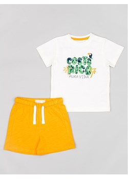 Zippy Komplet t-shirt i spodenki ZBBAP0602 23004 Pomarańczowy Regular Fit ze sklepu MODIVO w kategorii Komplety niemowlęce - zdjęcie 181059248