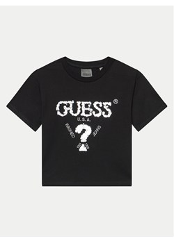 Guess T-Shirt J4YI46 K8FQ4 Czarny Regular Fit ze sklepu MODIVO w kategorii T-shirty chłopięce - zdjęcie 181059275