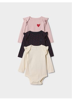 Gap Komplet 3 par body 601102-01 Kolorowy Regular Fit - id: 0000304985461 - marki Gap - 181059325 Gap Komplet 3 par body 601102-01 Kolorowy Regular Fit ze sklepu MODIVO w kategorii Body niemowlęce - zdjęcie 181059325