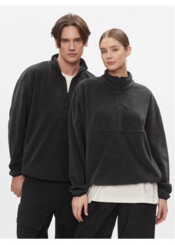 Jack Wolfskin Polar Bockenheim Fleece 1711091 Czarny Oversize ze sklepu MODIVO w kategorii Bluzy męskie - zdjęcie 181059348