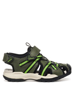 Geox Sandały Jr Borealis J450RB 014ME C3222 M Khaki ze sklepu MODIVO w kategorii Sandały dziecięce - zdjęcie 181059349