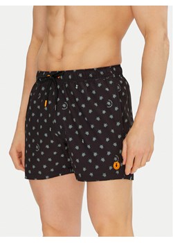 Save The Duck Szorty kąpielowe DW1222M SIPO20 Czarny Regular Fit ze sklepu MODIVO w kategorii Kąpielówki - zdjęcie 181059379