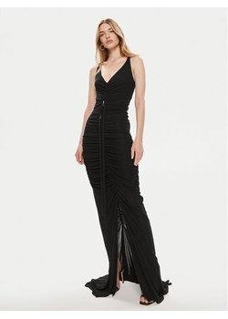 Elisabetta Franchi Sukienka wieczorowa AB-590-42E2-V760 Czarny Slim Fit ze sklepu MODIVO w kategorii Sukienki - zdjęcie 181059446