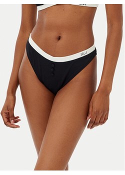 KARL LAGERFELD Dół od bikini A2W46019 Czarny ze sklepu MODIVO w kategorii Stroje kąpielowe - zdjęcie 181059485