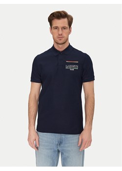 Lacoste Polo PH8742 Granatowy Regular Fit ze sklepu MODIVO w kategorii T-shirty męskie - zdjęcie 181059505