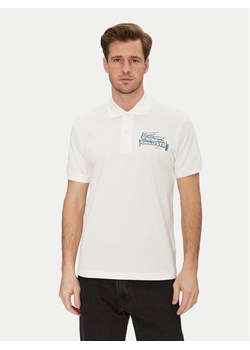 Lacoste Polo PH0285 Écru Regular Fit ze sklepu MODIVO w kategorii T-shirty męskie - zdjęcie 181059606