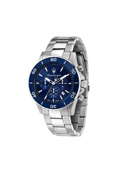 Maserati Zegarek Competizione Diver R8873600002 Srebrny ze sklepu MODIVO w kategorii Zegarki - zdjęcie 181059659
